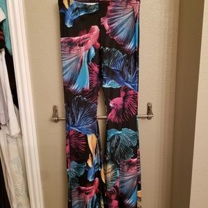 Black milk fishy business bell bottoms